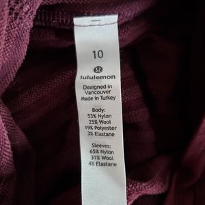 Lululemon long-sleeved shirt